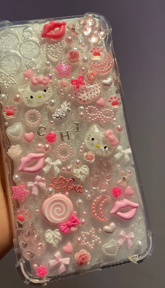 Pink themed Junk Case