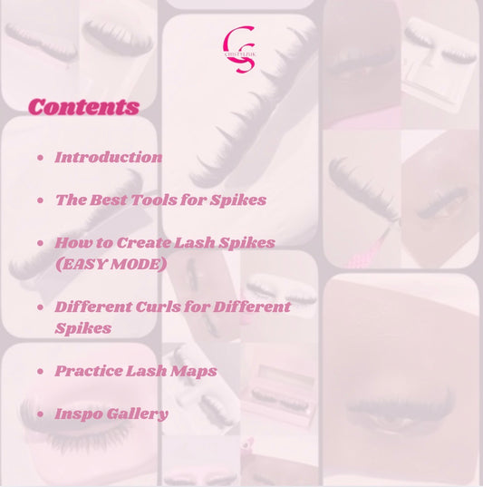 CSUK Lash Guide Pt.1 - Spiked Lashes