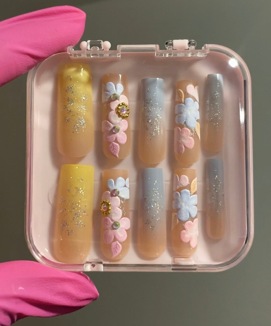 Summer Press On Nail Set