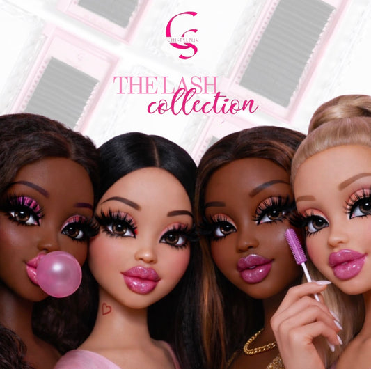 CSUK Matte Black Cashmere Lash Trays (20 Rows)