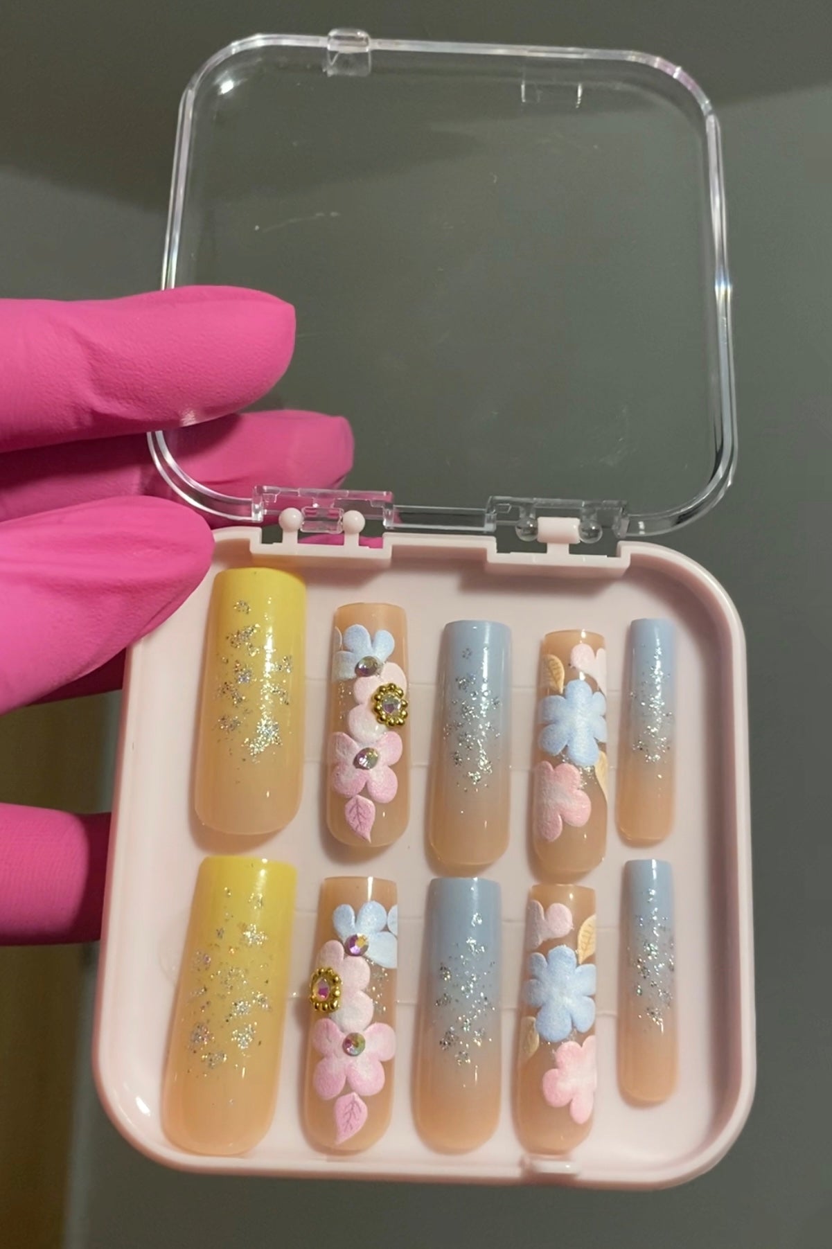 Summer Press On Nail Set