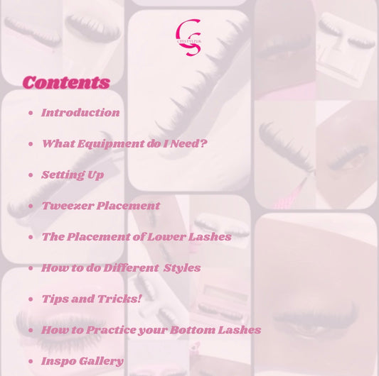 CSUK Lash Guide Pt.6 - Bottom Lashes