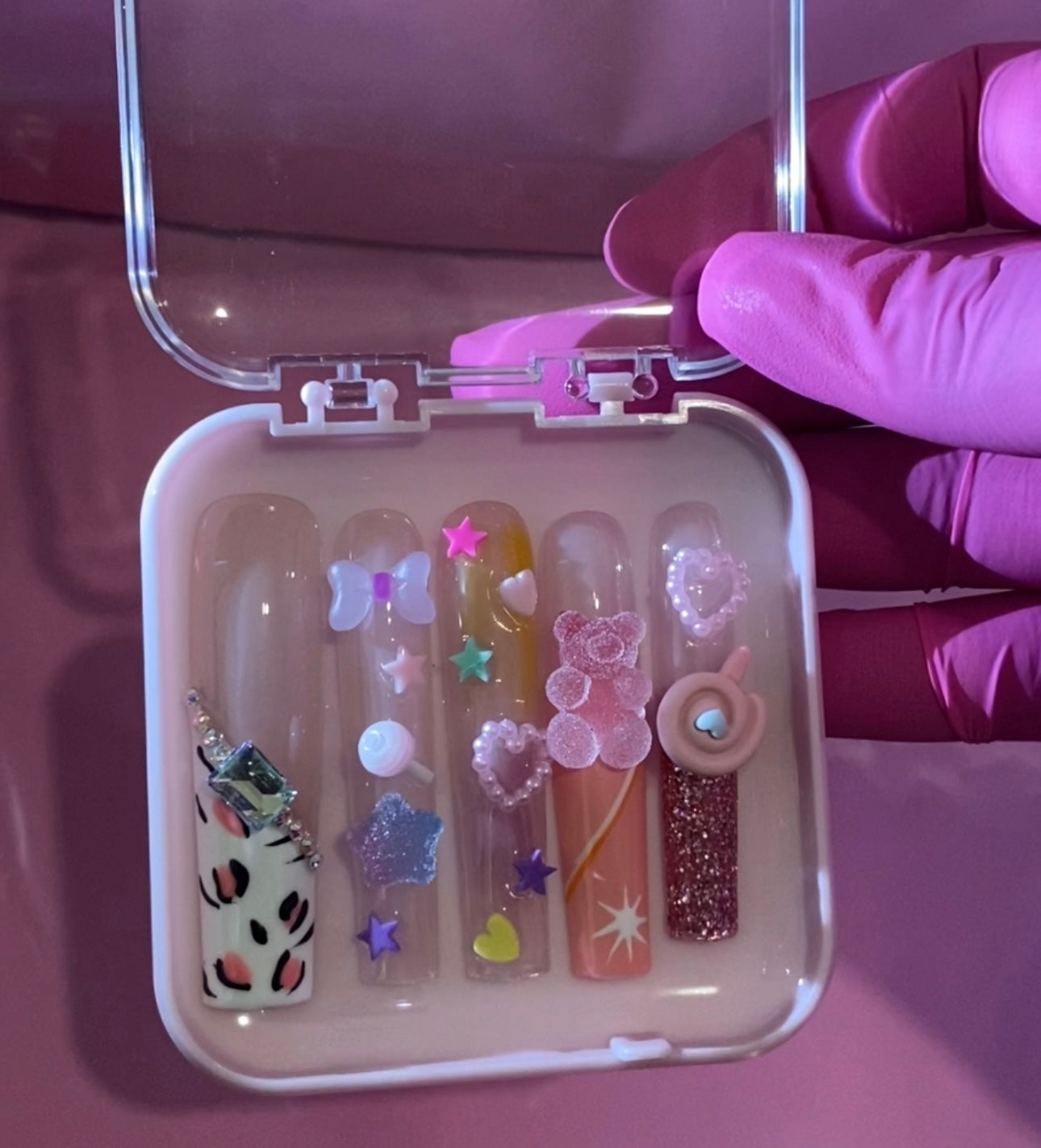 XL So Sweet Junky Nail Set