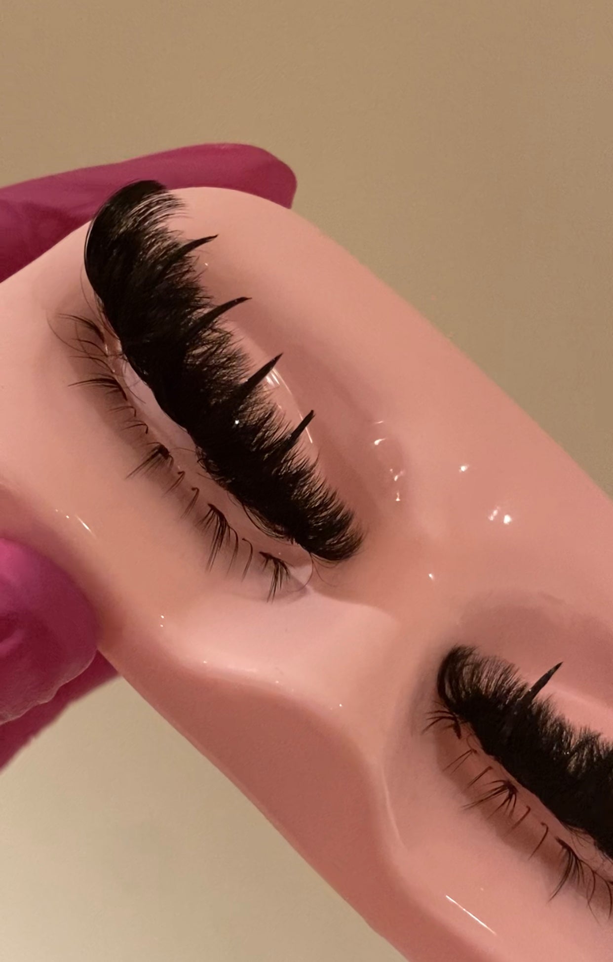 The Spiked set + bottoms custom lash strips