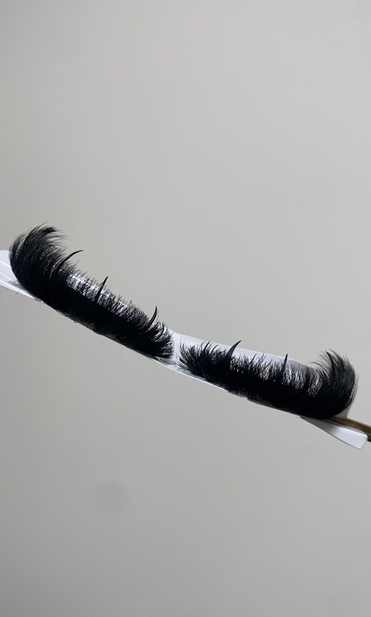 Mega cat eye + spikes custom lash strips