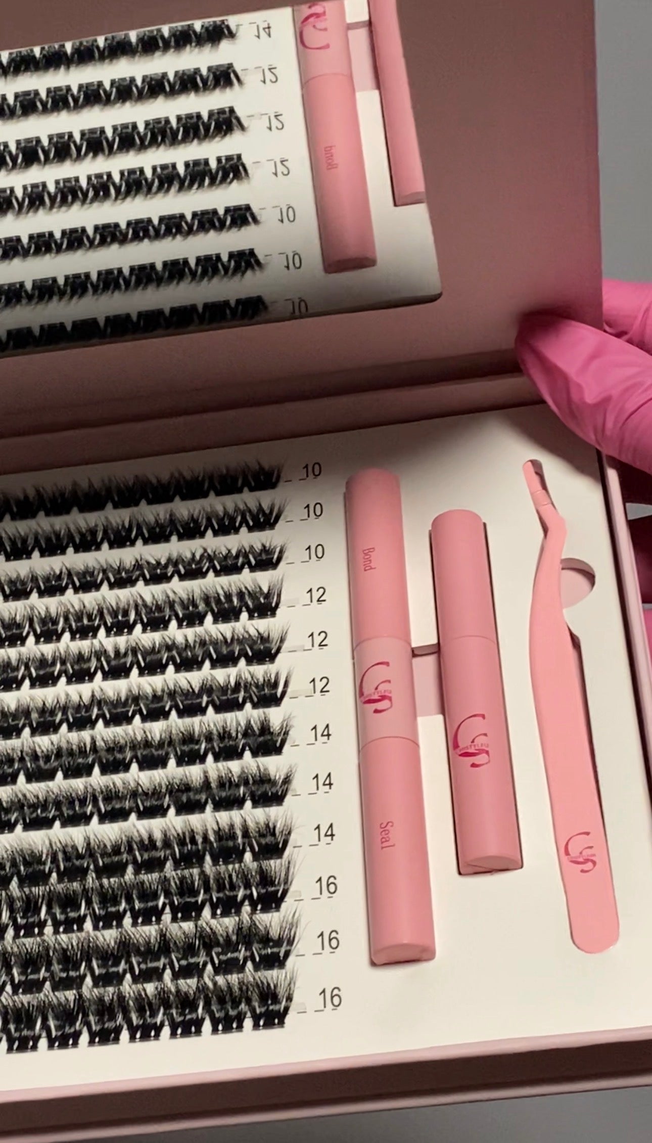 Pink All Inclusive Lash Cluster Kit