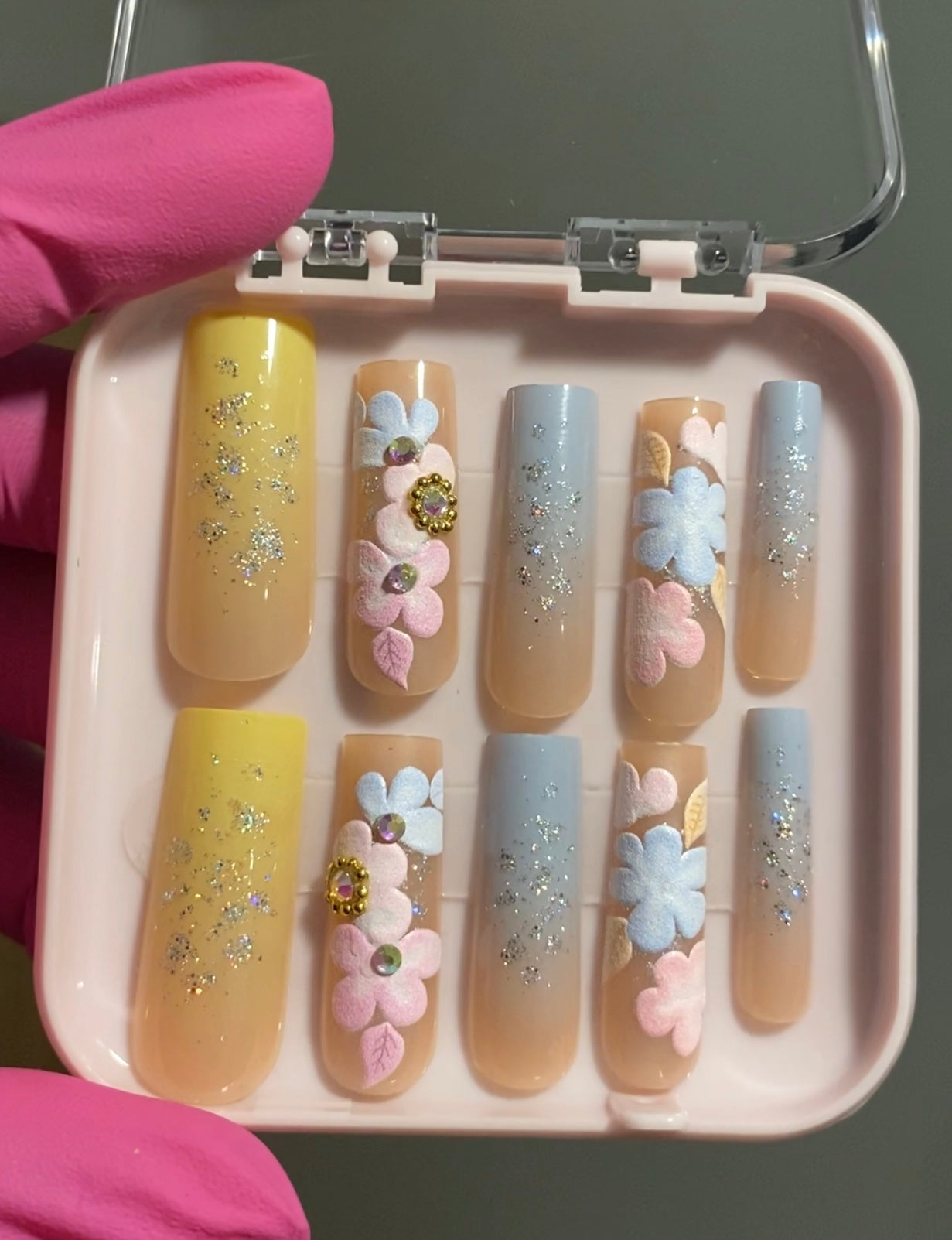 Summer Press On Nail Set