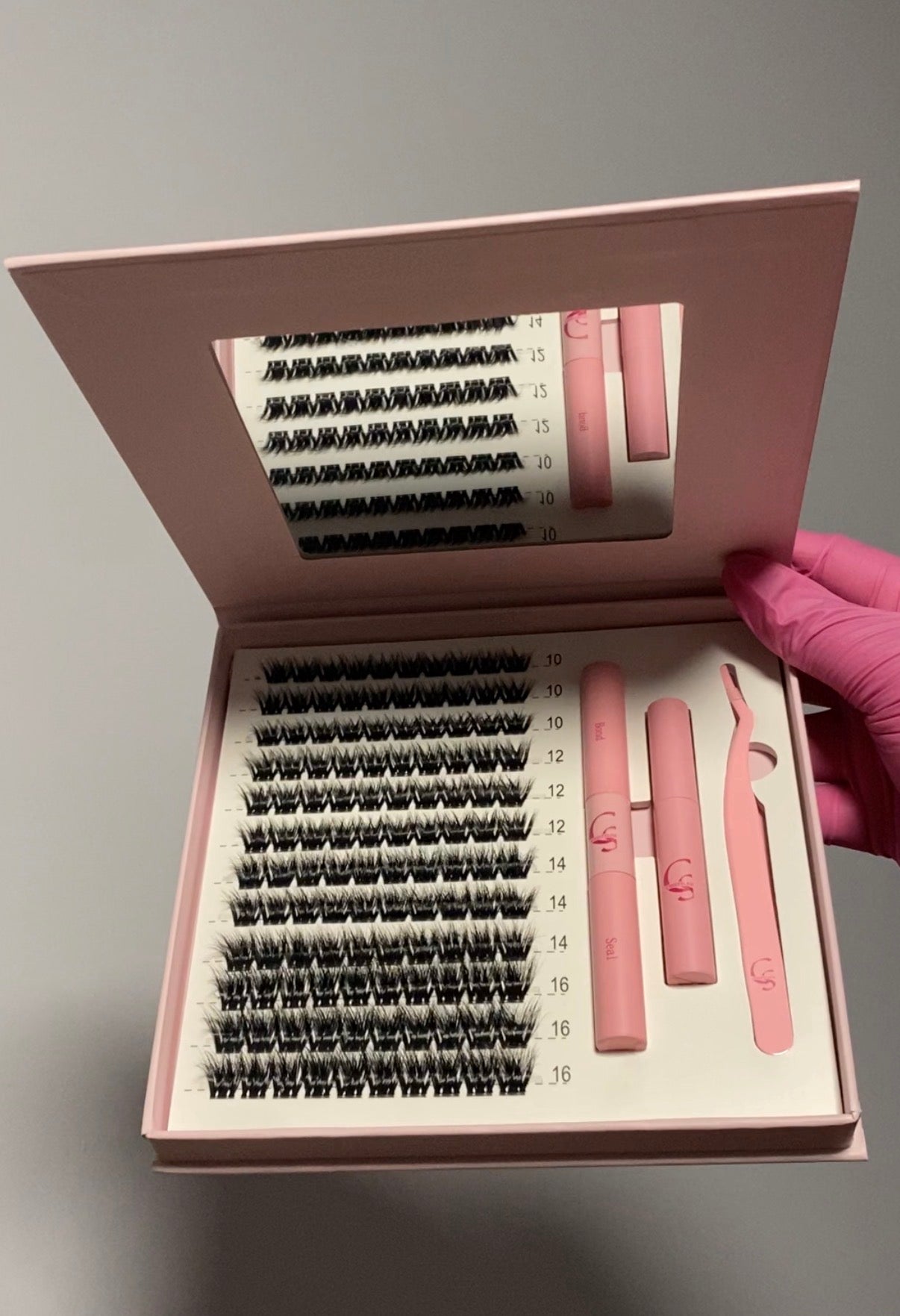 Pink All Inclusive Lash Cluster Kit